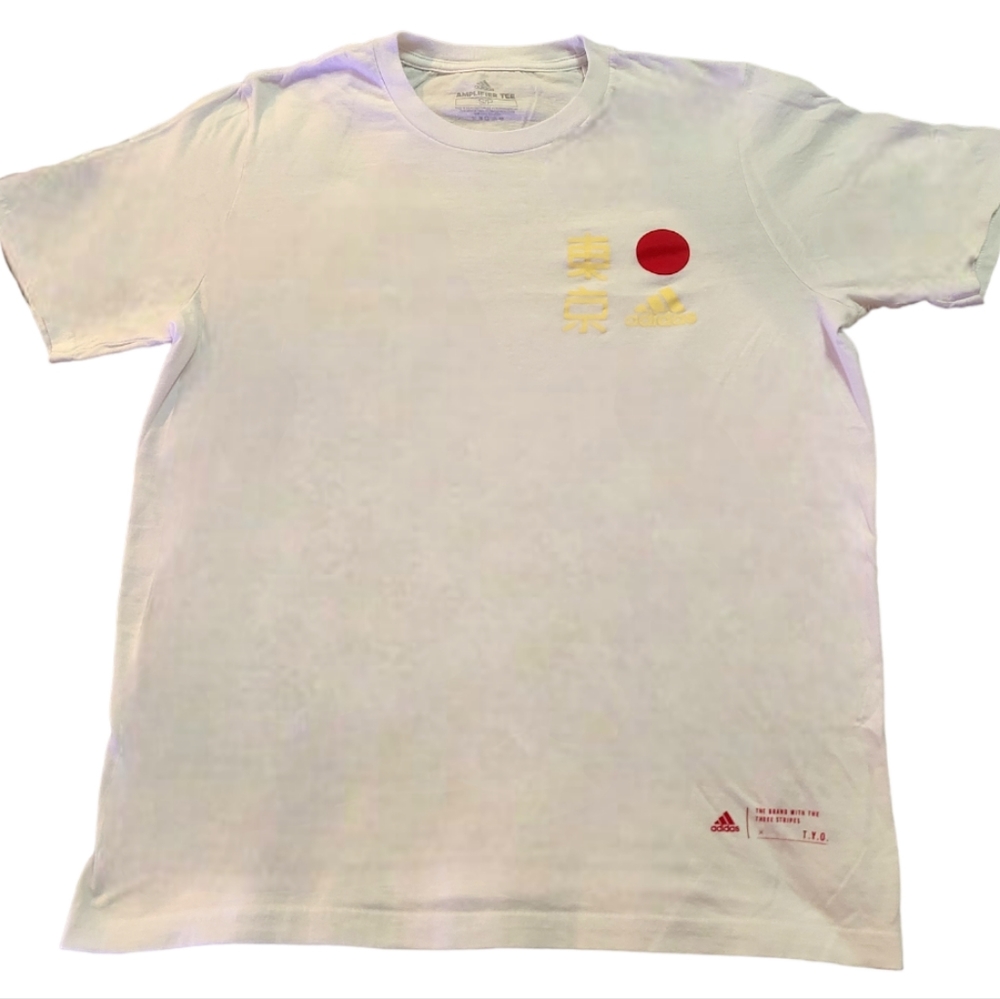Adidas Amplifier Tee. Grey. Size medium